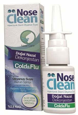 Nose Clean Cold&Flu Okyanus Suyu